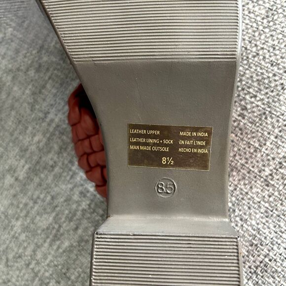 Seychelles Novelty Platform Heel Sandals 8.5 Terracotta - Picture 12 of 13